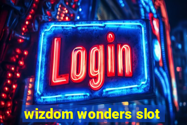 wizdom wonders slot