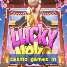 casino games in las vegas