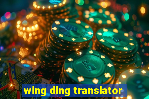 wing ding translator