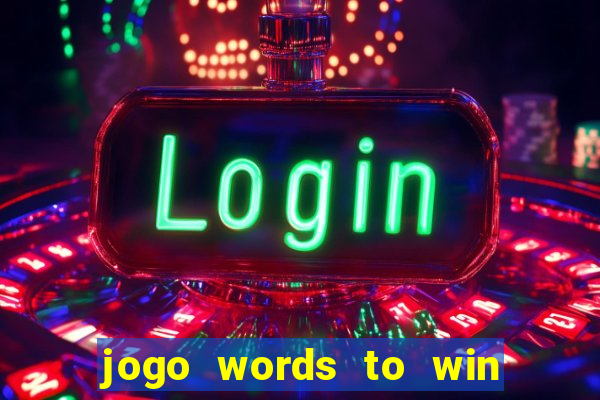 jogo words to win paga mesmo