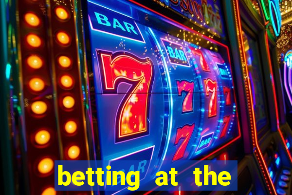 betting at the horse track