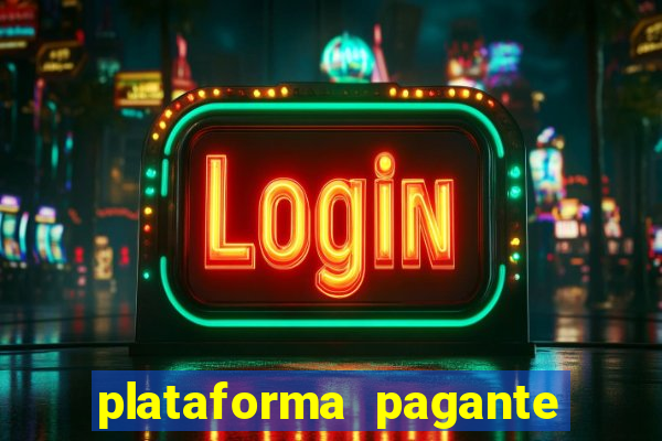 plataforma pagante fortune tiger