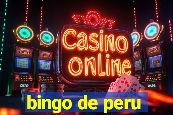 bingo de peru