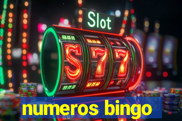 numeros bingo