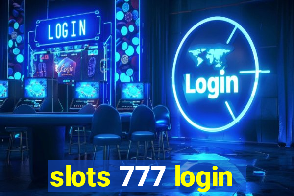 slots 777 login