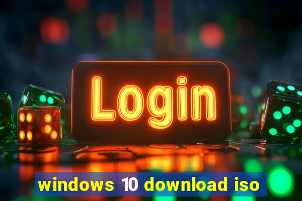 windows 10 download iso