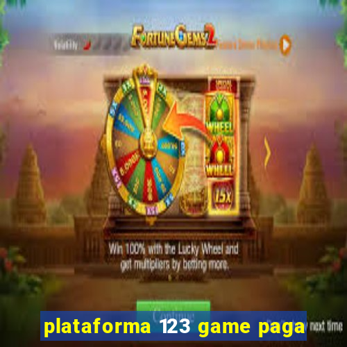 plataforma 123 game paga