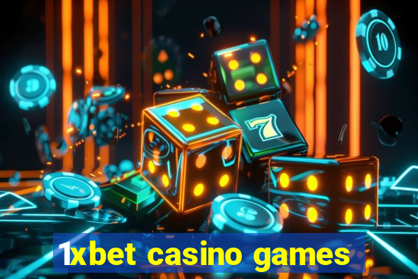 1xbet casino games