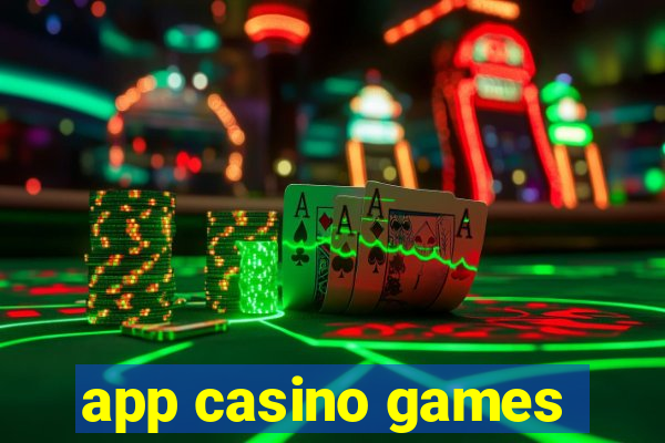 app casino games