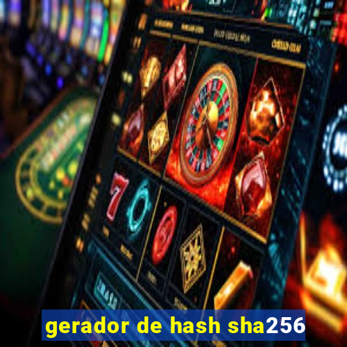 gerador de hash sha256