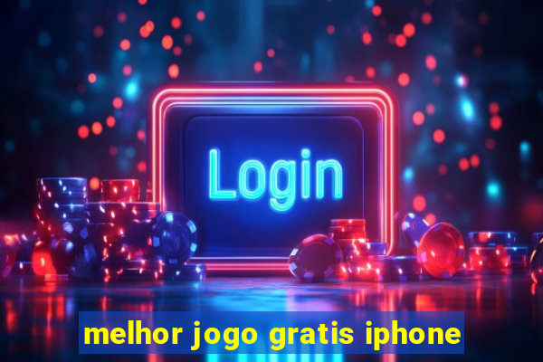 melhor jogo gratis iphone