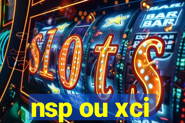 nsp ou xci