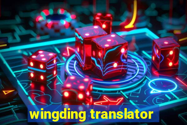 wingding translator