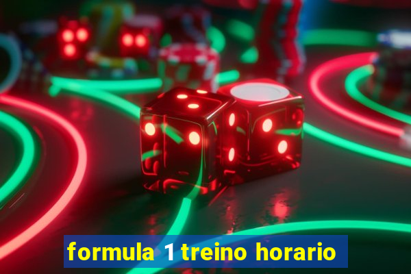 formula 1 treino horario