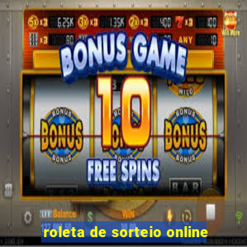 roleta de sorteio online