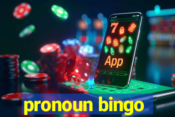 pronoun bingo