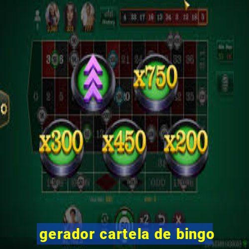 gerador cartela de bingo