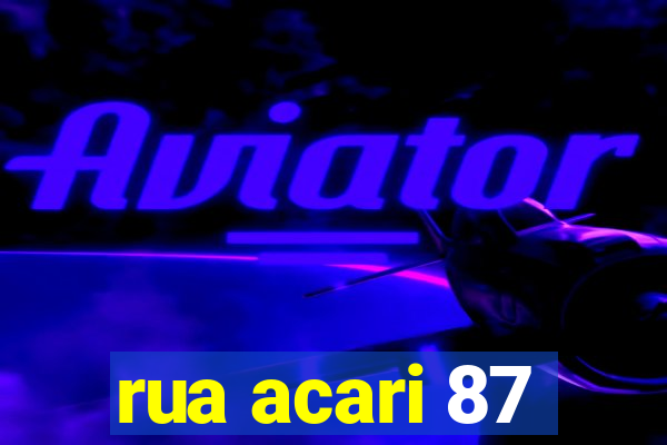 rua acari 87