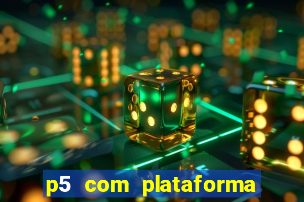 p5 com plataforma de jogos