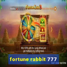 fortune rabbit 777