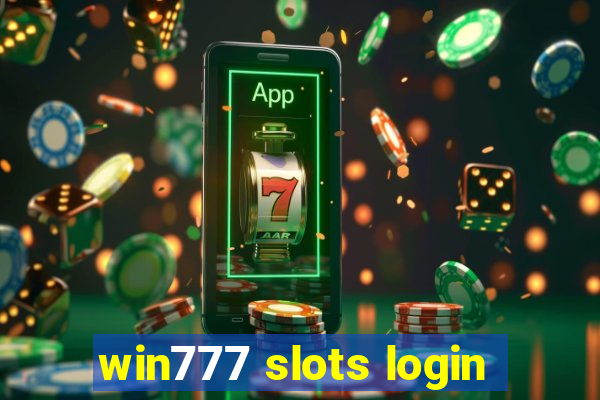 win777 slots login