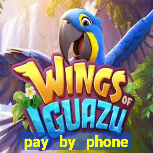 pay by phone casino not boku