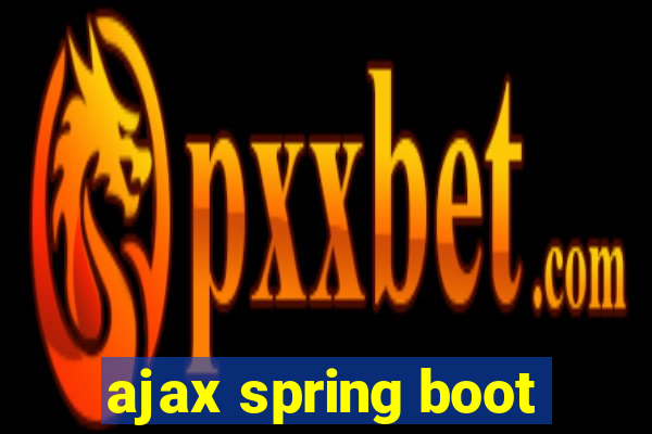 ajax spring boot