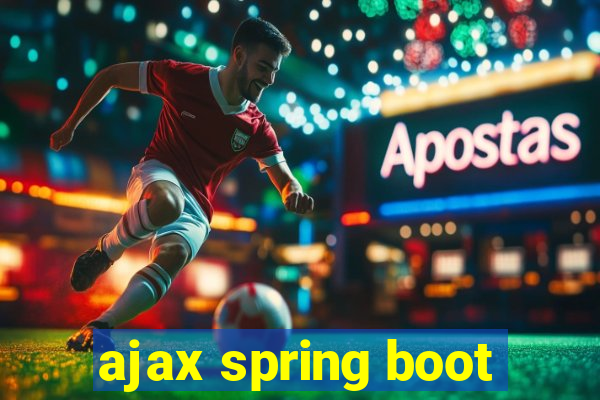 ajax spring boot