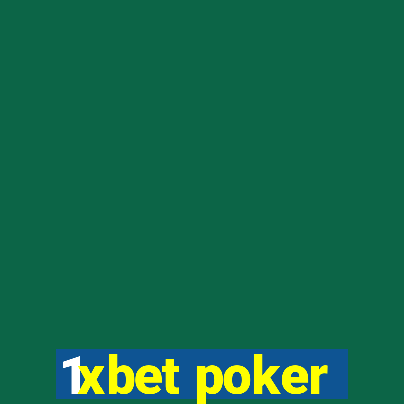 1xbet poker