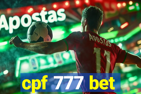 cpf 777 bet