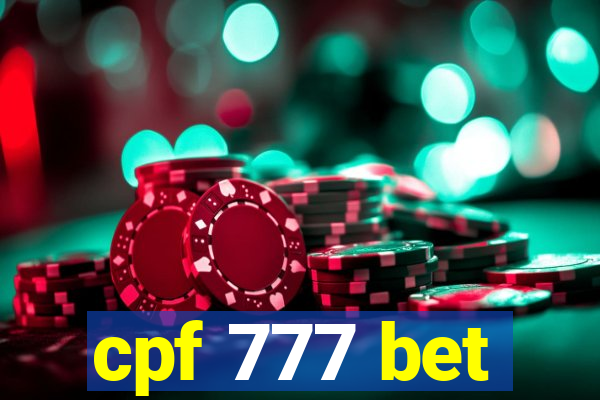 cpf 777 bet