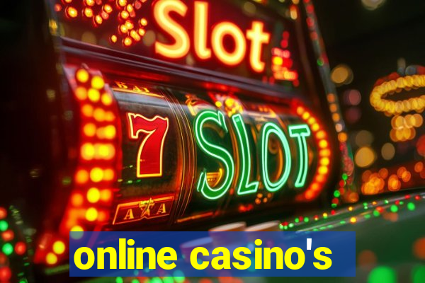 online casino's