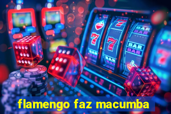 flamengo faz macumba