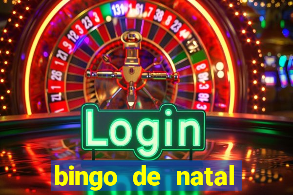 bingo de natal para imprimir gratis