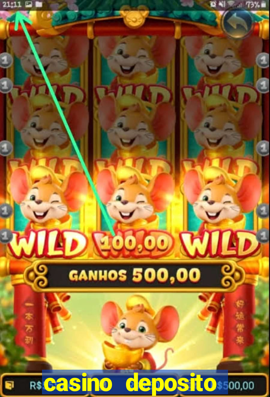 casino deposito minimo 1 real