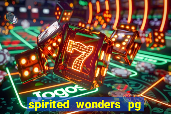 spirited wonders pg soft demo