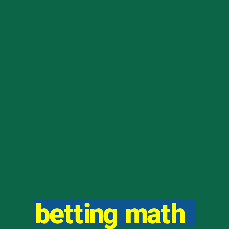 betting math