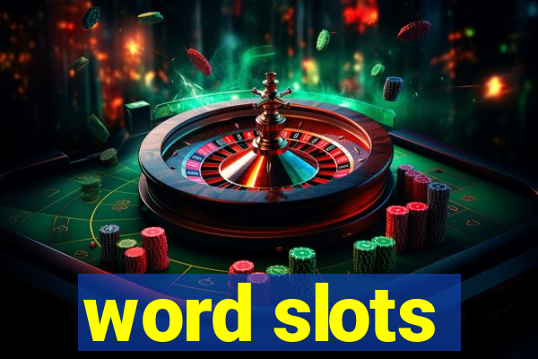 word slots