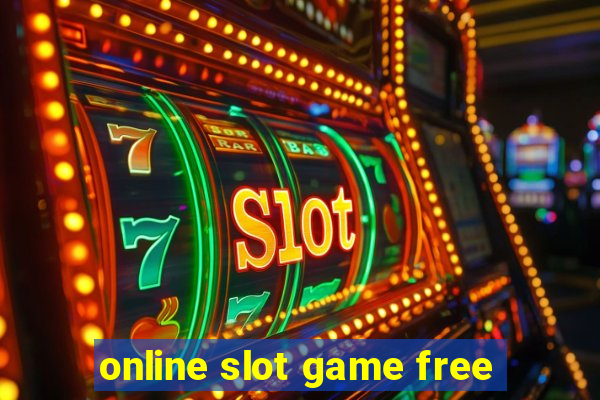 online slot game free