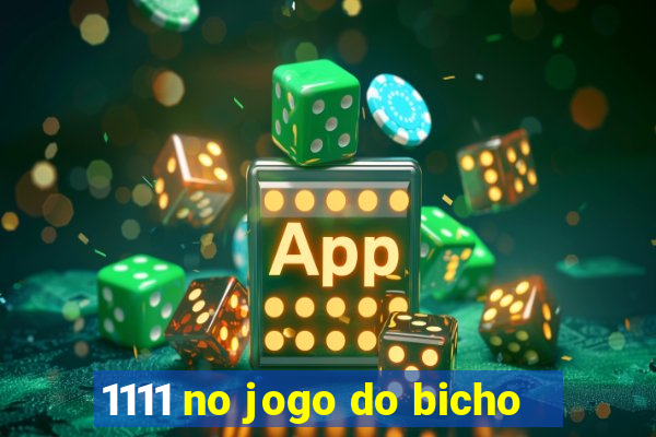 1111 no jogo do bicho