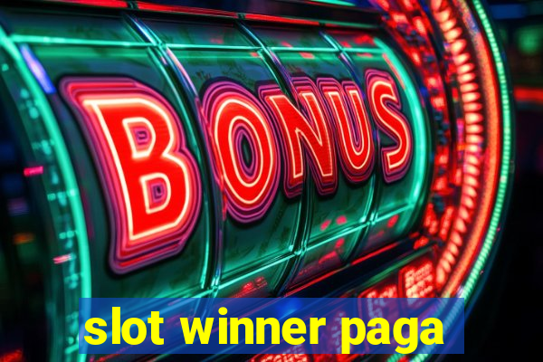 slot winner paga