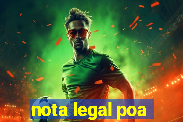 nota legal poa