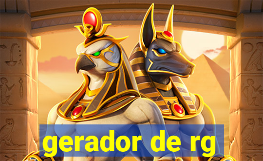 gerador de rg