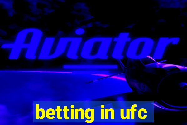 betting in ufc