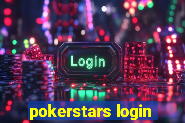 pokerstars login