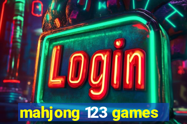 mahjong 123 games