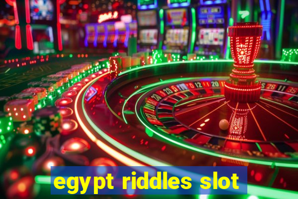 egypt riddles slot