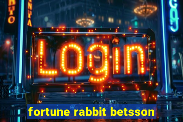 fortune rabbit betsson