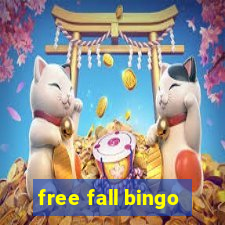 free fall bingo