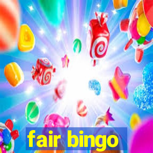 fair bingo